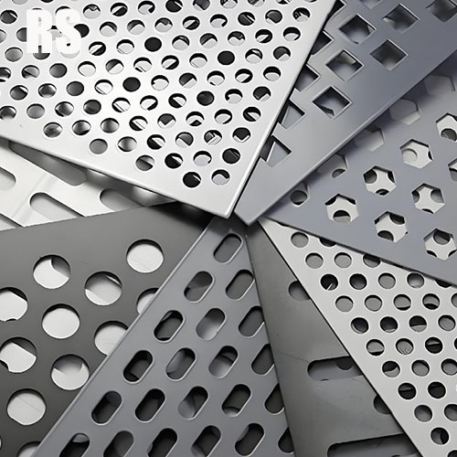 Stainless steel perforated mesh